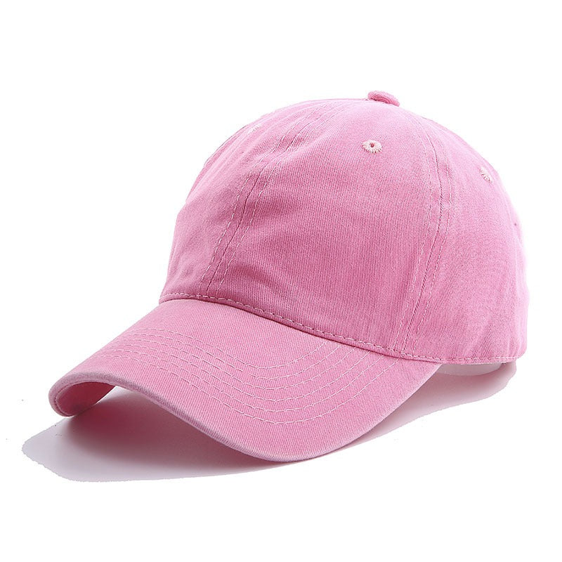 Wholesale Washed Old Soft Top Cotton Baseball Caps